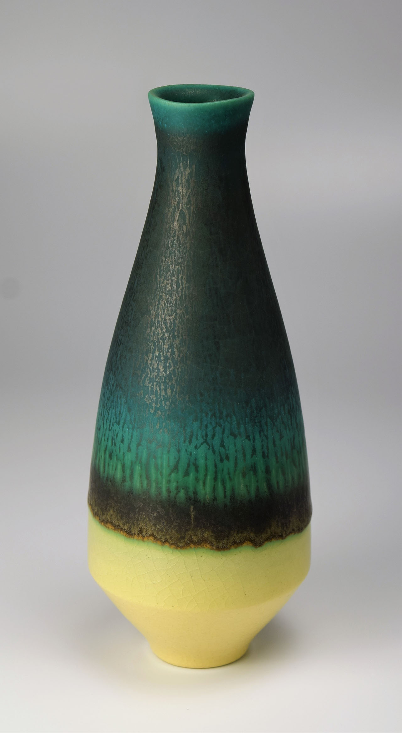 插花瓶一輪插 Hideki Inoue 井上英基 日本笠間燒花器 Takumi Japan